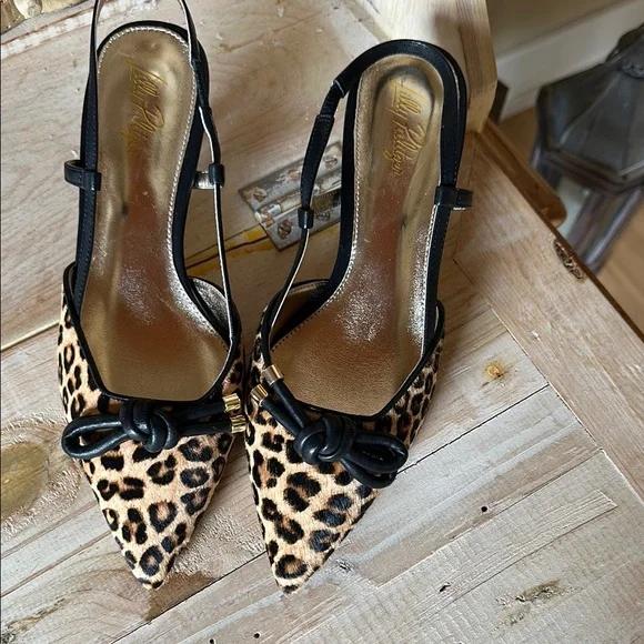 Lilly Pulitzer Palma Slingback Kitten Heel - Picture 1 of 5